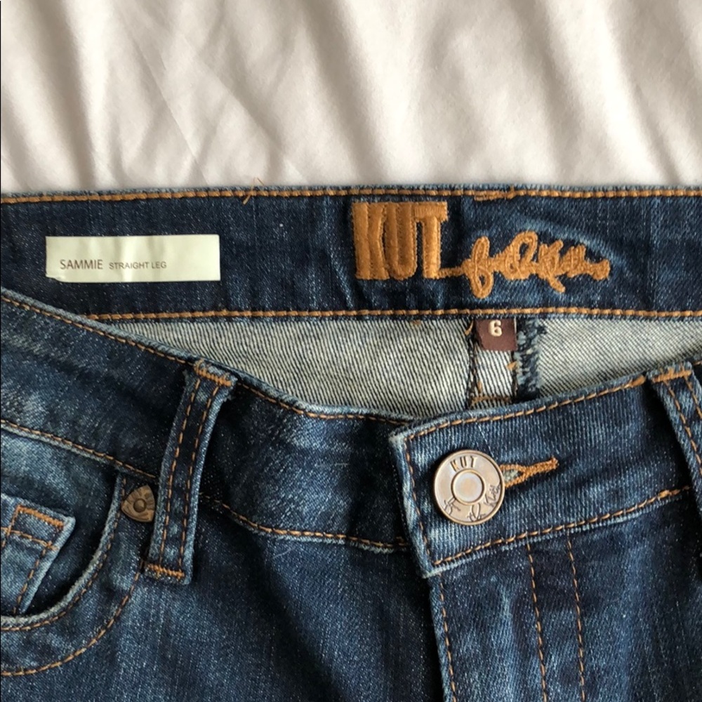 Kut from the Kloth straight leg jeans - Picture 3 of 3